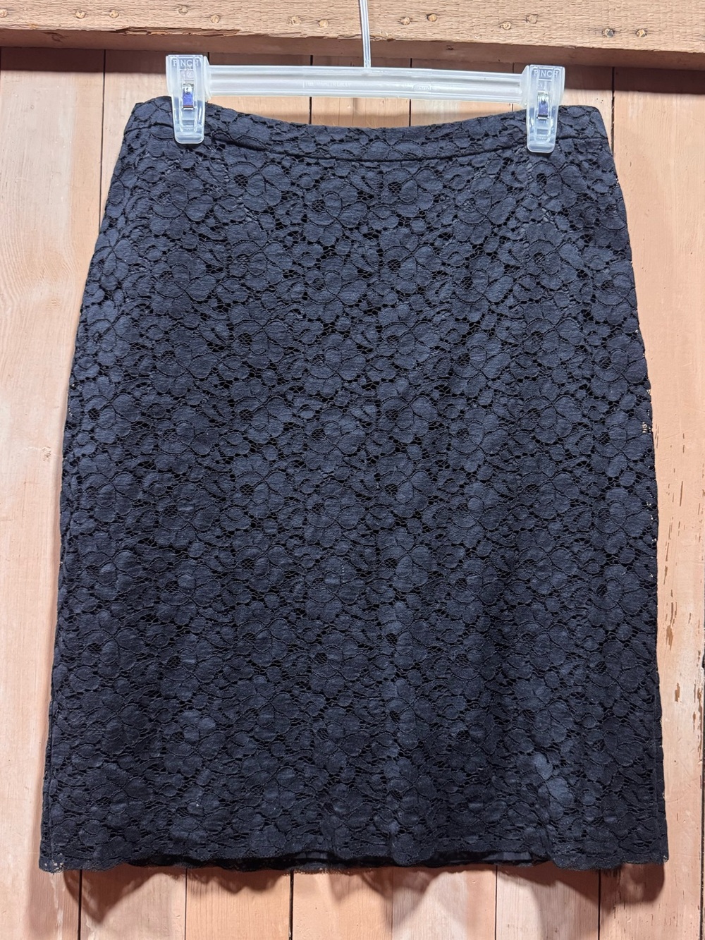 Classic Black Lace Two-Piece Skirt Set - Picture 7 of 9